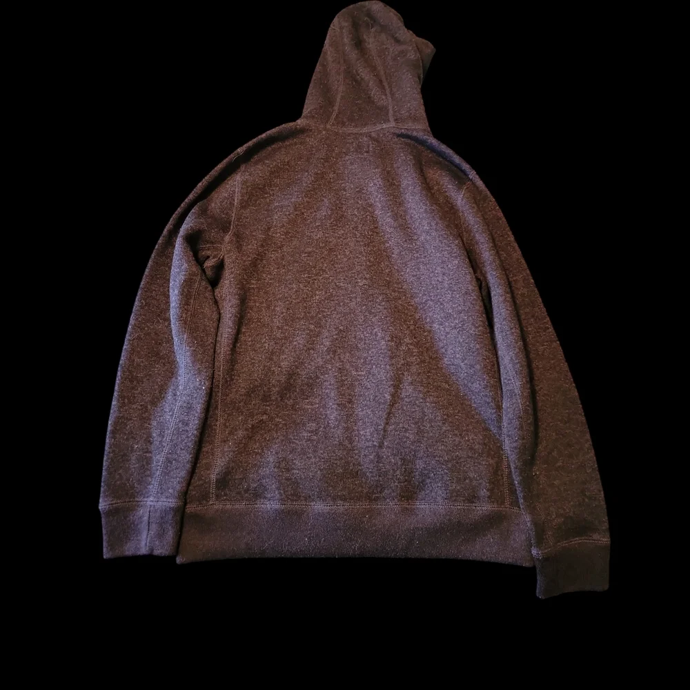 Abercrombie & Fitch Red and Black Zip-Up Hoodie - Picture 4 of 4